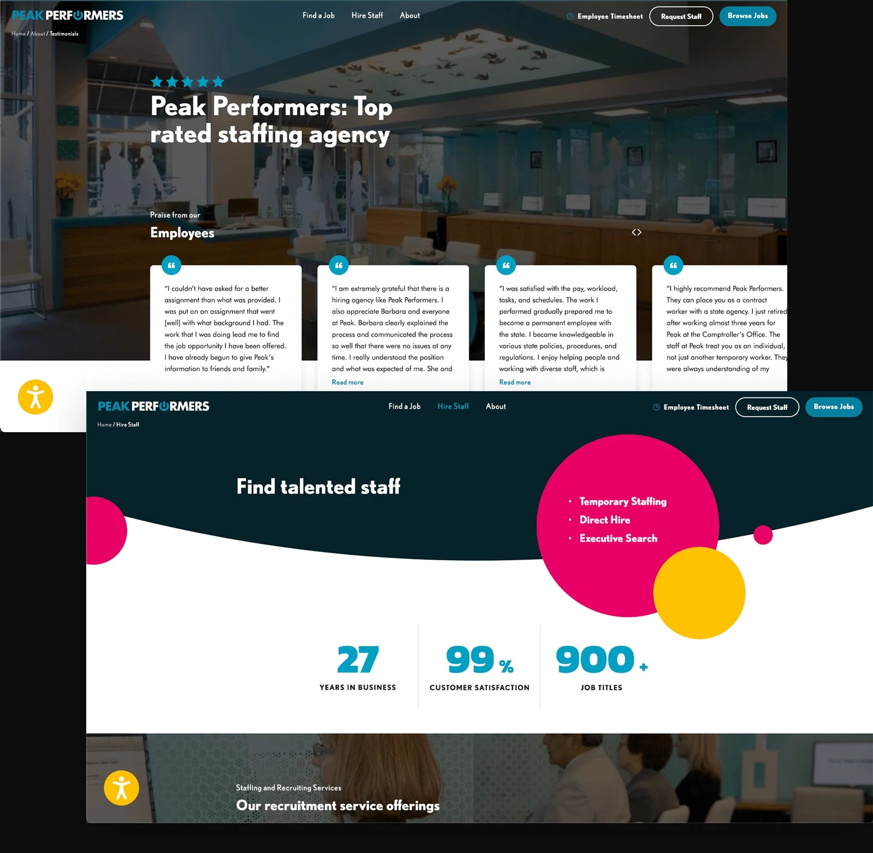 Peak Performance - Digitech SEO Client